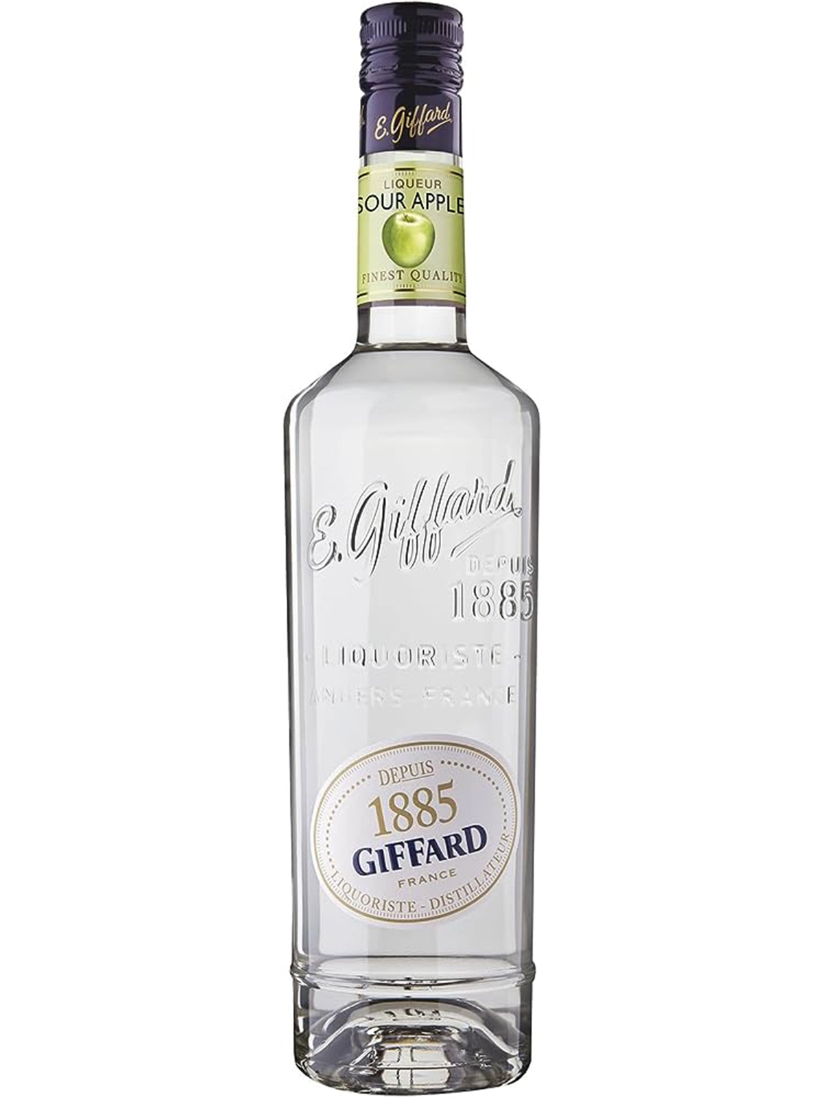 Giffard Green Sour Apple Flavoured Liqueur 700ml